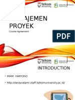 Course Agreement MANPRO