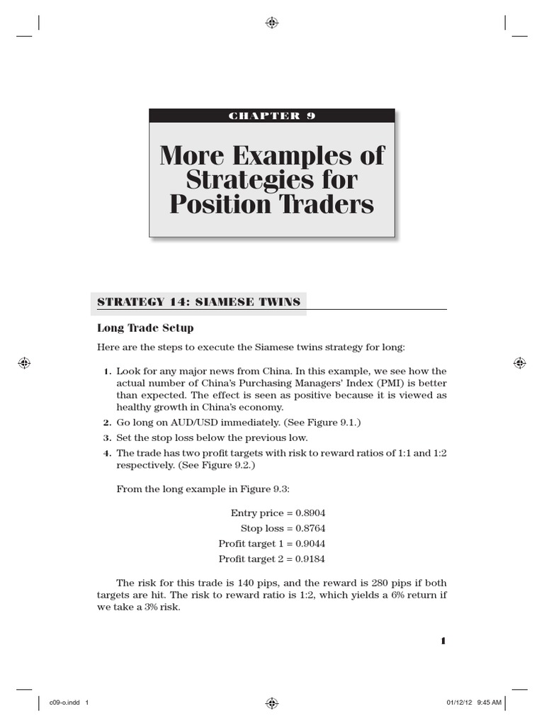Siamese Twins Trading Strategy Guide | PDF | Futures Contract | Profit ...