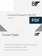 Commercial Proposal For VECTOR: Alberto Renzi