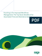 Sage HRMS Top Seven Benefits of Automated Time Attendance System PDF