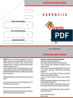 Ignis Aurum Spot Garancija PDF