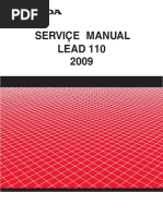 Download Honda Lead NHX110 2009 Service Manual by DontAskTwice SN325068172 doc pdf
