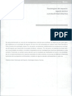 Sociologia Del Espacio Legado Teórico y Productividad Empírica