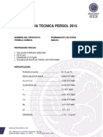 Ficha Tecnica Persol 2015 PDF