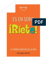 Risoterapia Es en Serio Riete El Poder Curativo de La Risa - Menahem Belilty PDF