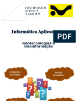 Aula 02 - Geotecnologias e Geoinformação