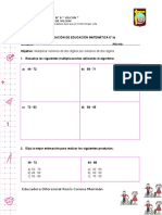 PRUEBA MULTIPLICACIONES NÚMEROS ENTEROS 6TO.doc