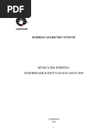 Aparecido Vicente Tesis MÚSICA EM SURDINA