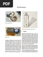 Clinometer Usage and Measurement Guide | PDF | Slope | Scientific ...