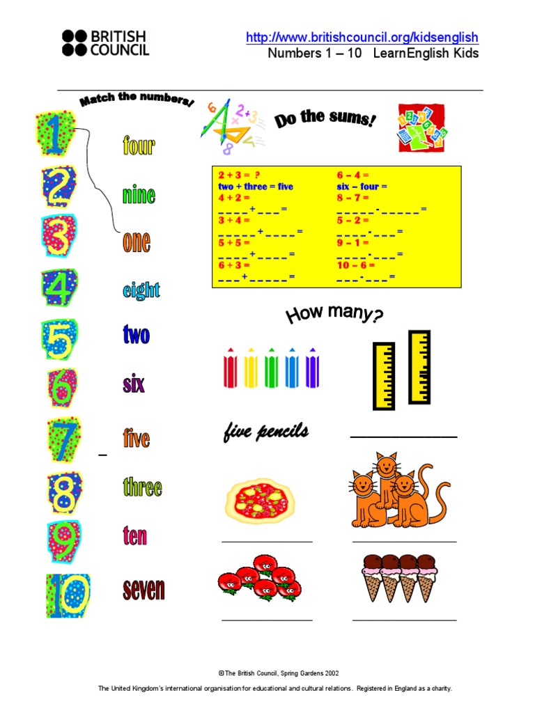 Numbers PDF | PDF