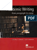 Academic Writing From-Paragraph-to-Essay PDF
