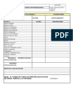 Formulario de Control de Autoelevadores