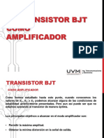 Transistor BJT como amplificador