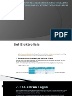 Penerapan Sel Elektro ISIS, Sel Volta Dan Korosi Dalam Kehidupan - 2