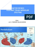 Faktor Risiko Penyakit Tidak Menular