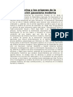 Alan Turing y Los Orígenes de La Eliminación Gaussiana Moderna