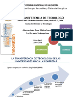 La Transferencia de Tecnología-Juan O. Molina-16.06.16