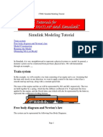 Matlab, Simulink - Simulink Modeling Tutorial - Train System