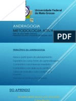 ANDRAGOGIA Metodologia Ativa PDF