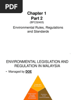 22 Sep 16 CHAPTER 1B - EnVIRONMENTAL Rules &Amp; Regulations Malaysia 2013