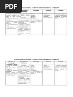 Plano de Ensino de História - 5ª Série Ao 3º Ano