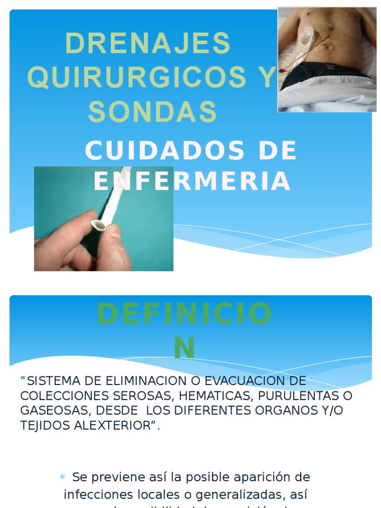 Drenajes y Cuidados de Enfermeria Vejiga