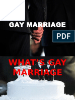 Gay Marriage: By: Tina Chen g.12