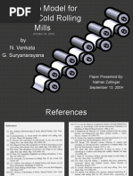 Tandem Cold Rolling Mills