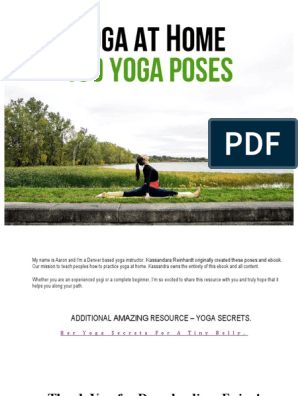 A Home Yoga Guide for Beginners: Poses, Sequences and Benefits for Mind and  Body Wellness, PDF, Foot