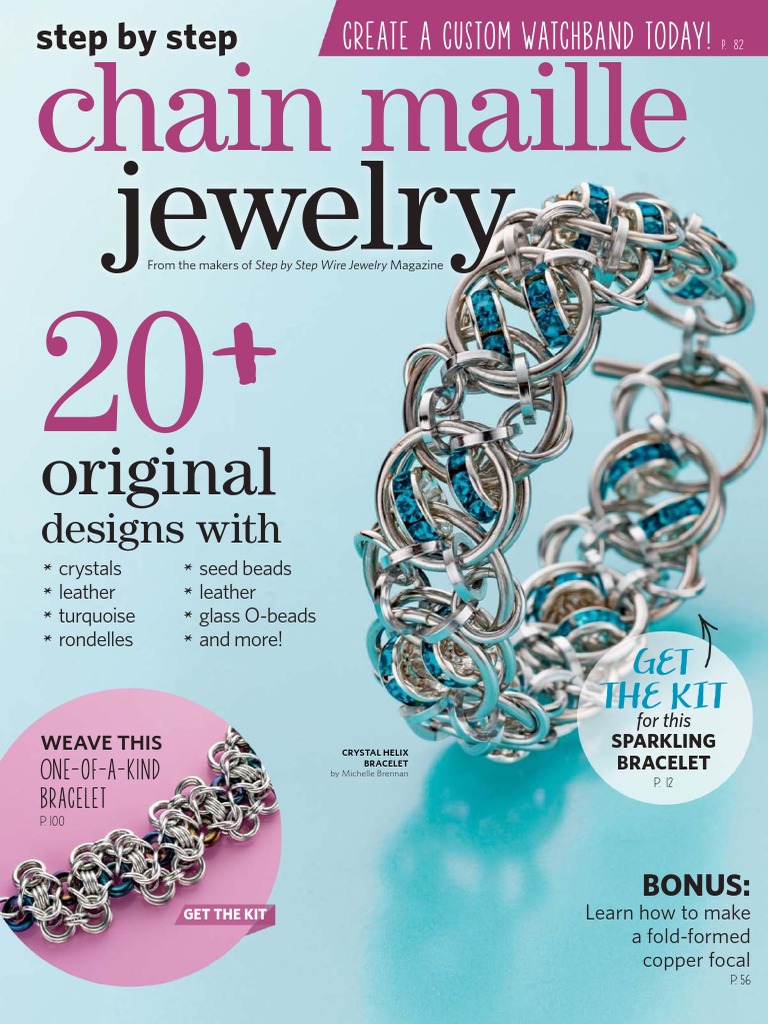 Knitscene Handmade - Step by Step Chain Maille Jewelry 2016 | PDF ...