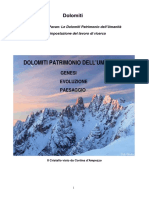 Dolomiti Geologia e Paesaggio. Di Gabriele Pavan.