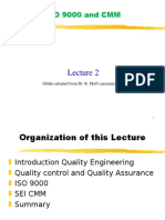 Sqe-lec02-Iso 9000 and Cmm