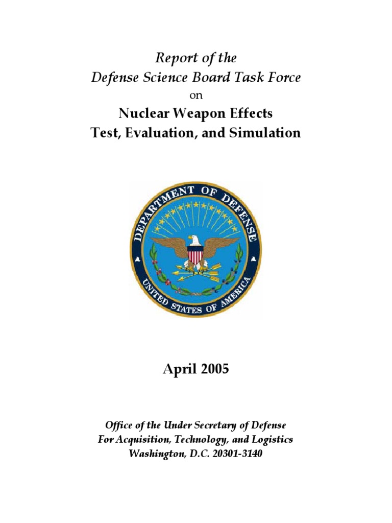 Nuclear Weapons Effects Test Evaluation Download Free Pdf