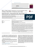 Effects of Mild Cognitive Impairment On The Development of Fear