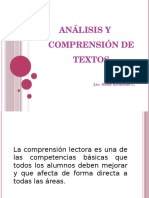 Análisis y Comprensión de Textos