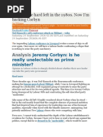 Corbyn -a comparison!