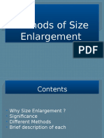 Size Enlargment