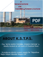 PPT On KSTPS by Raghu Hada