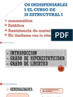 Sesion 1 - (Grado de Hiperestaticidad)