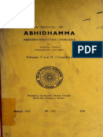 A Manual of Abhidhamma, Abhidhammattha Sangaha Vol.I and II (Complete)