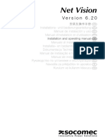 Installation and operating manual for Net Vision