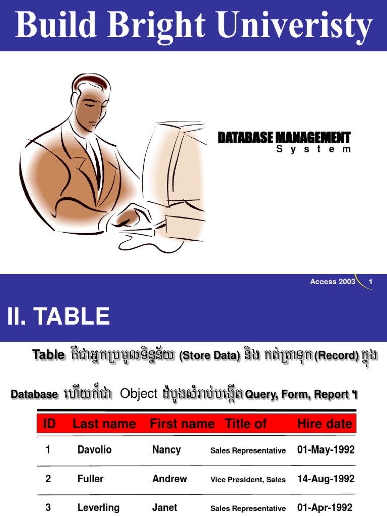 2 - Database - Tables | PDF