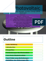 Perkembangan Bio Photovoltaic