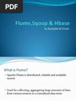 Flume, Sqoop & Hbase