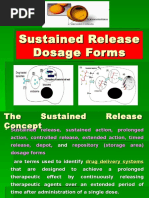 3 - Sustained Release Dosage Forms