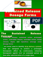 3 - Sustained Release Dosage Forms