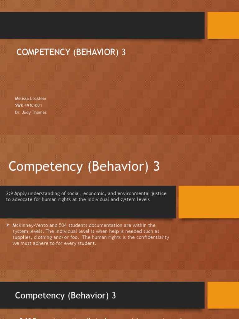 Competency 3 | PDF
