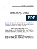 O Ambiente Institucional e as Decisões de Marketing Em Fusões o Caso Da Indústira de Cerveja