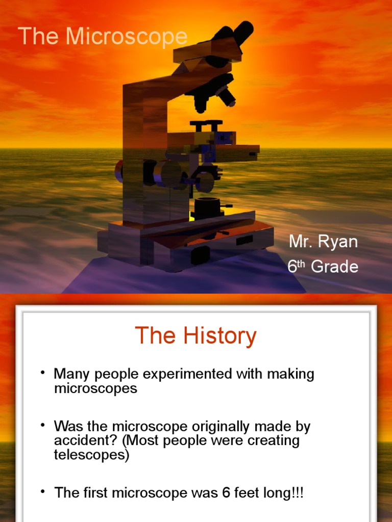 Grade 7 Microscope Lens (Optics) Atomic