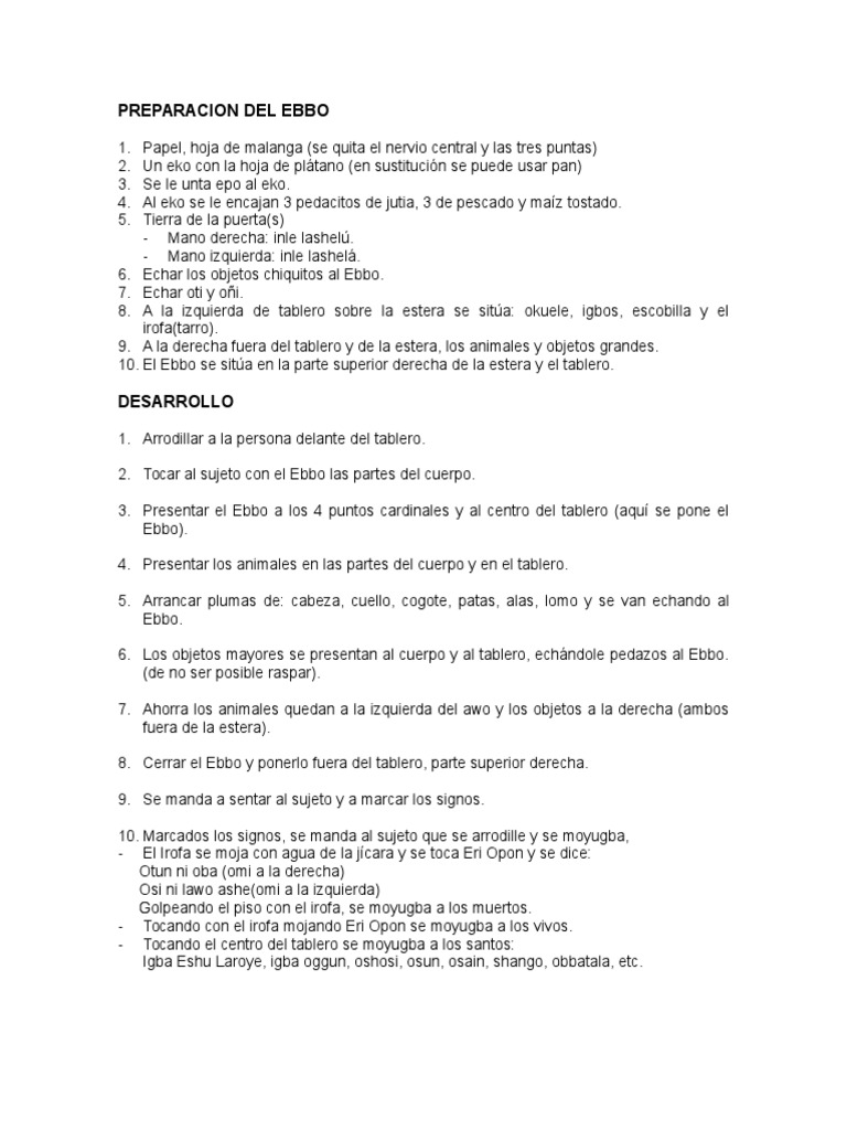 Rezo para Despertar a Orunmila | PDF | Santeria | Religión étnica